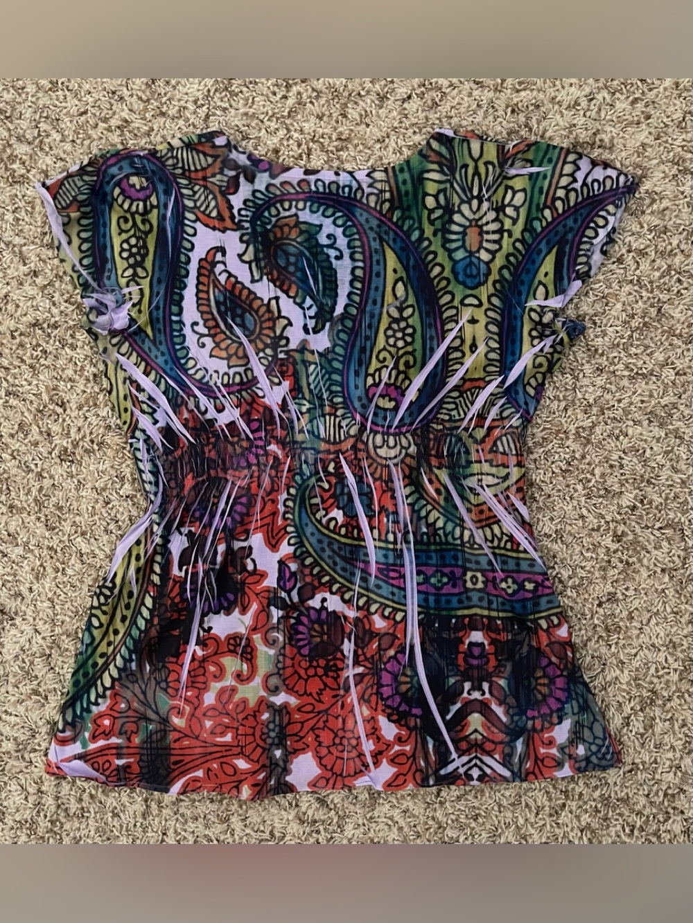 Unity World Wear Multicolor Top - Picture 3 of 3